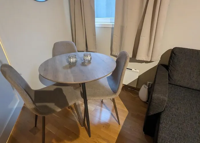 Sjarmerende Og Sentral Hybel Med Egen Inngang דירה *